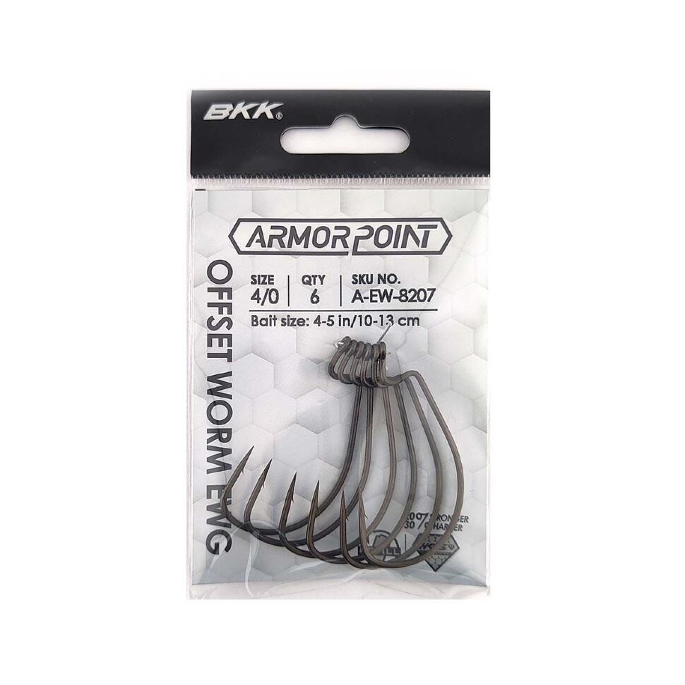 Крючки BKK Armorpoint Offset Worm EWG