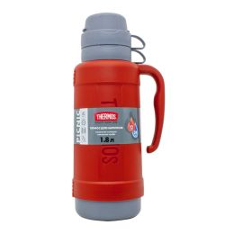 Термос со стеклянной колбой тм THERMOS 40-180 Red 1.8L