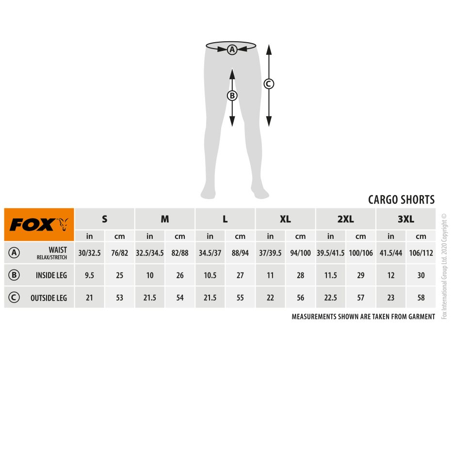 Шорты Fox Camo Cargo Shorts
