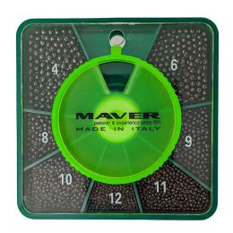Набор грузил Maver Scatola Pallini Supercalibrati 140g №4-12