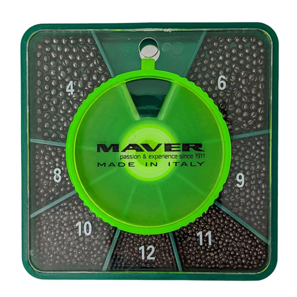 Набор грузил Maver Scatola Pallini Supercalibrati 140g №4-12