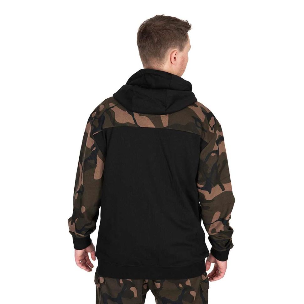 Толстовка FOX LW BLack / Camo Split Zip Hoody