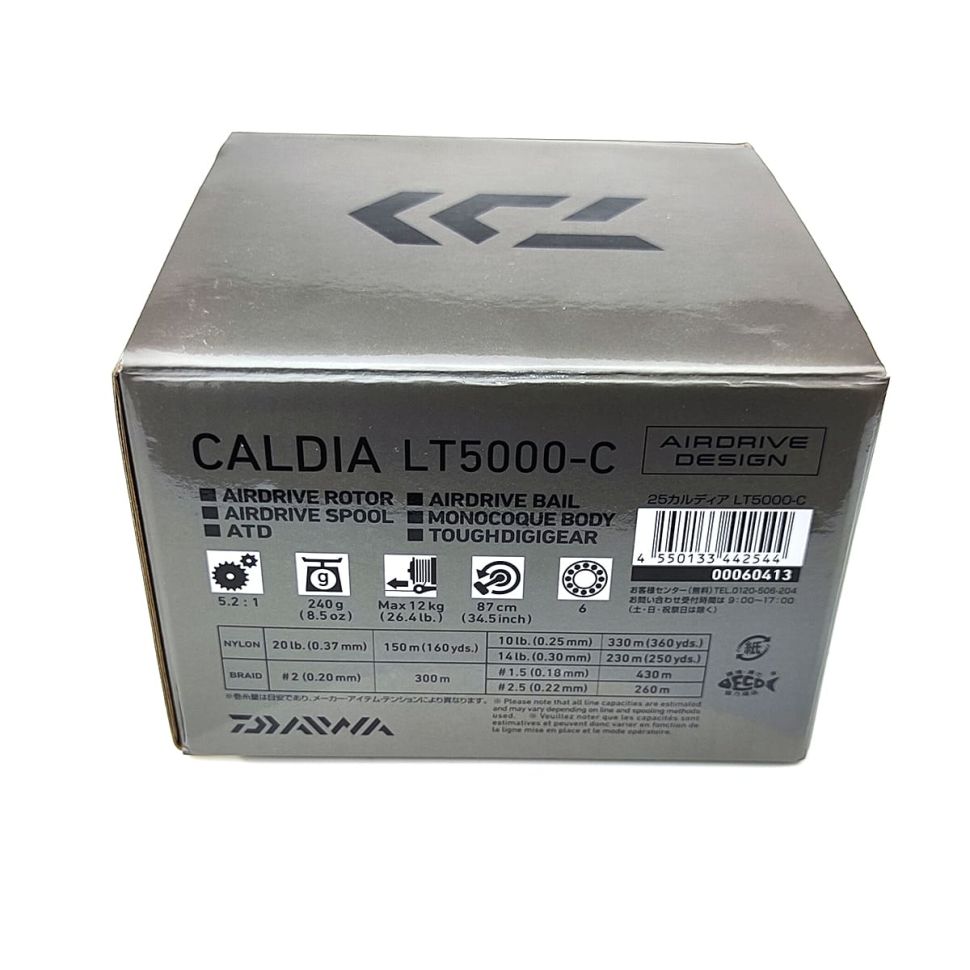 Катушка безынерционная Daiwa Caldia 25 LT