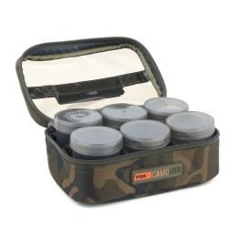 Сумка для насадок FOX Camolite Glug 8 Pot Case