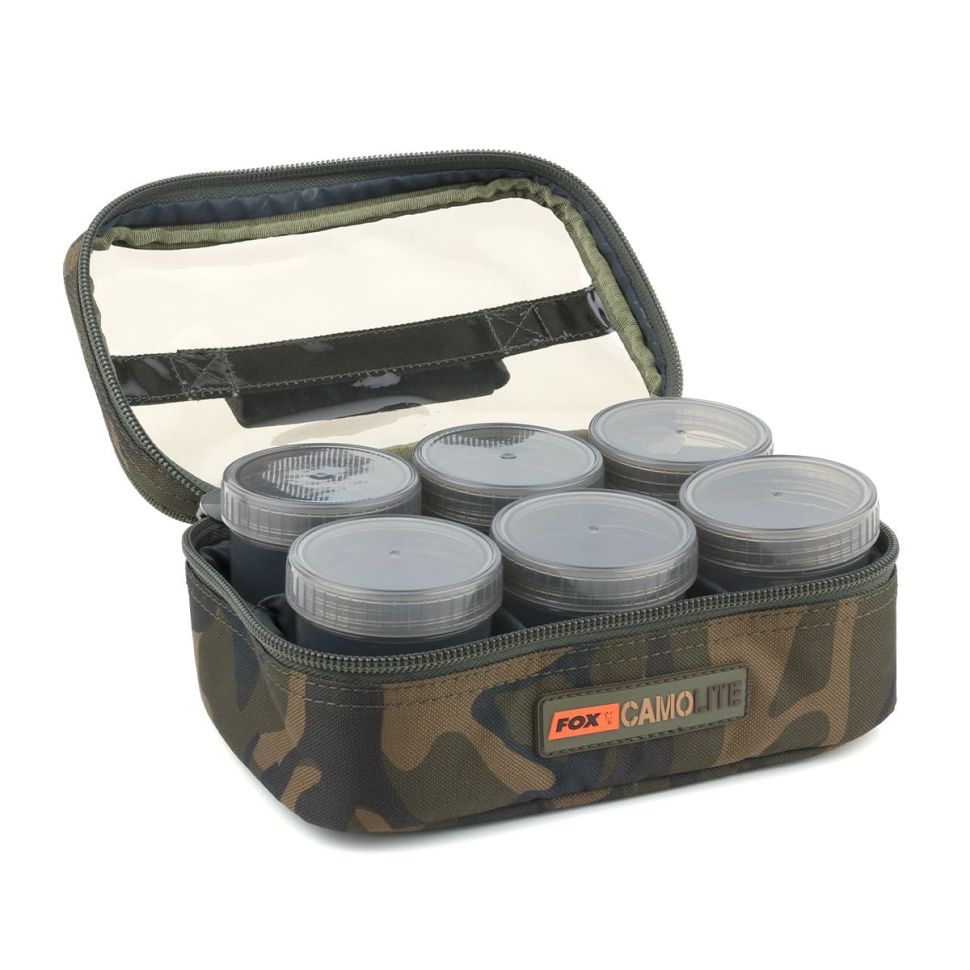 Сумка для насадок FOX Camolite Glug 8 Pot Case