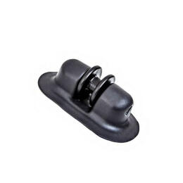 Ролик якорный черный