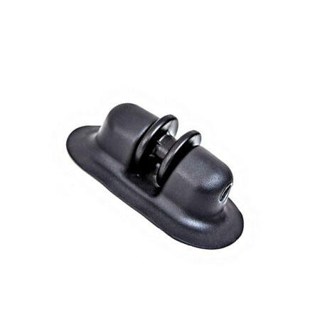 Ролик якорный черный