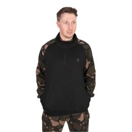 Толстовка Fox LW Black / Camo qtr zip