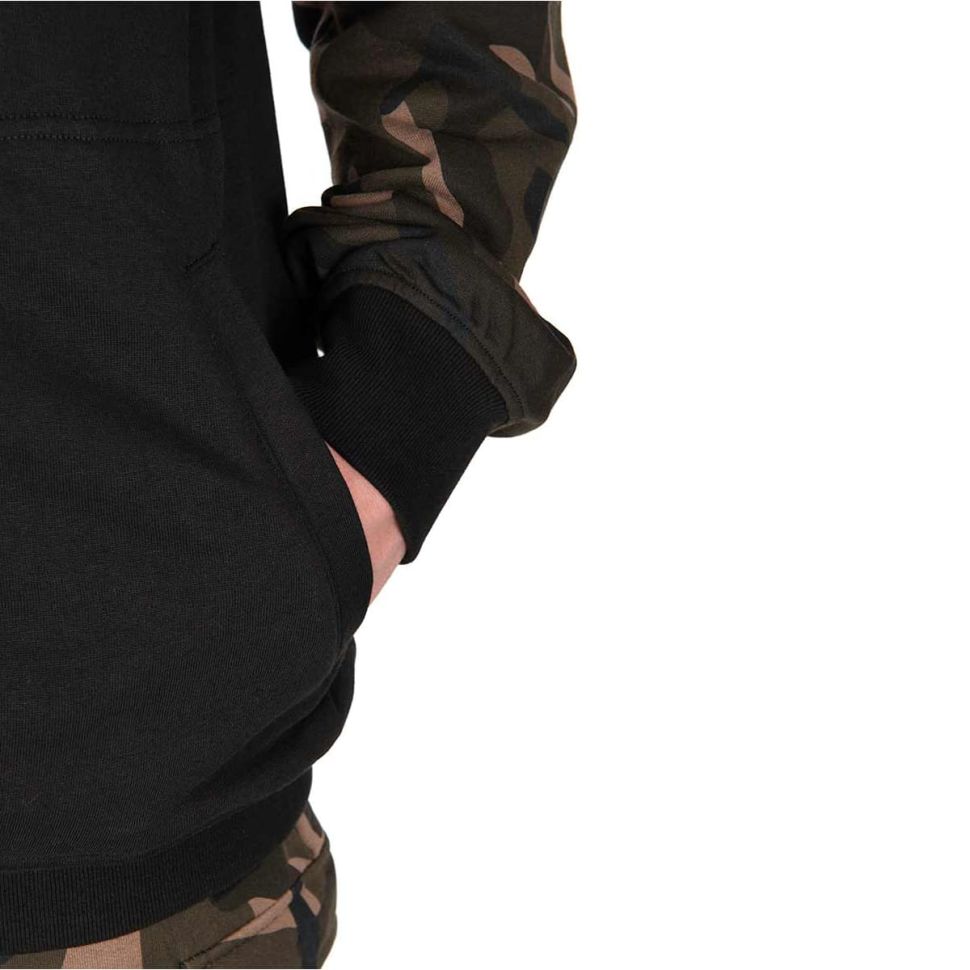 Толстовка Fox LW Black / Camo qtr zip