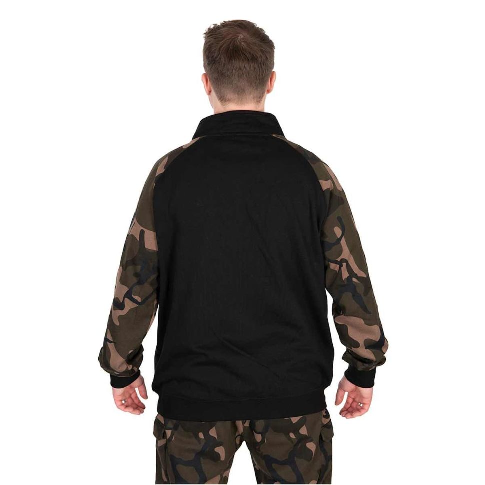 Толстовка Fox LW Black / Camo qtr zip