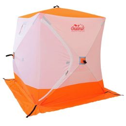 Палатка зимняя куб СЛЕДОПЫТ 1,8х1,8 м, Oxford 240D