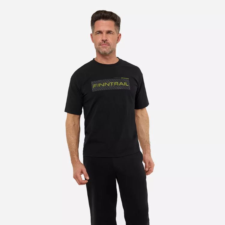 Футболка Finntrail Logo 6713 Black