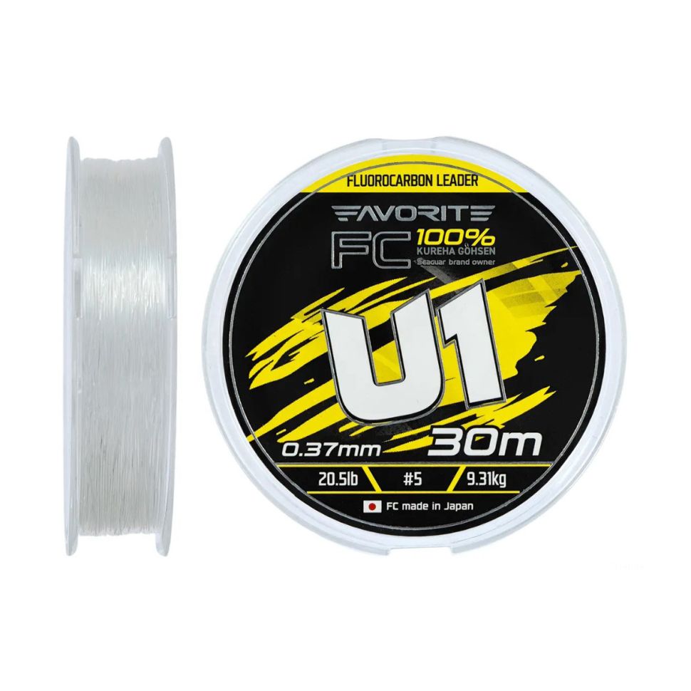 Леска флюорокарбоновая Favorite U1 FC 30m