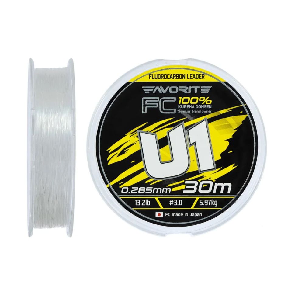 Леска флюорокарбоновая Favorite U1 FC 30m