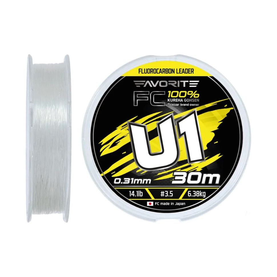 Леска флюорокарбоновая Favorite U1 FC 30m