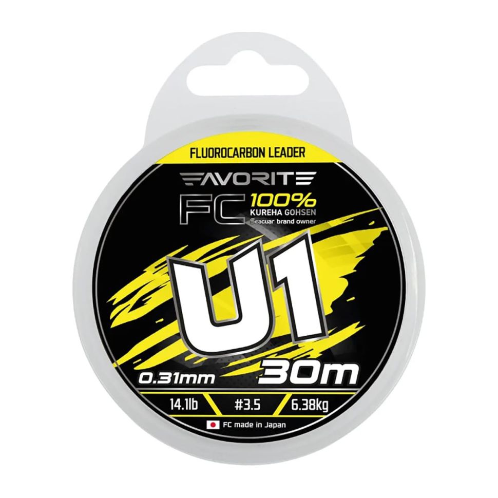 Леска флюорокарбоновая Favorite U1 FC 30m