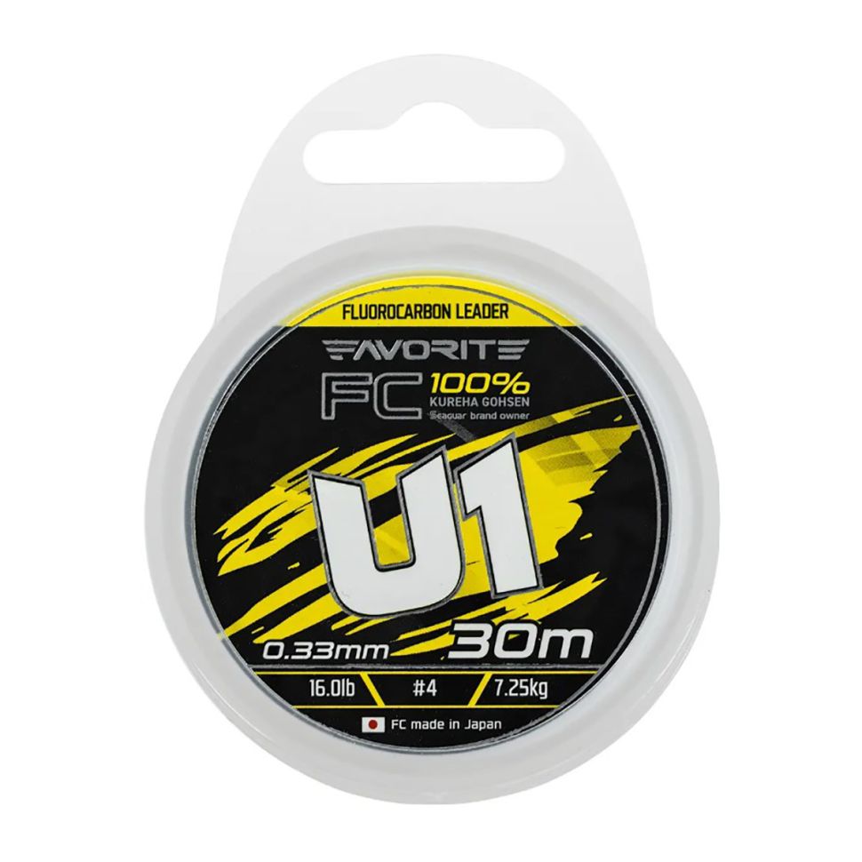 Леска флюорокарбоновая Favorite U1 FC 30m