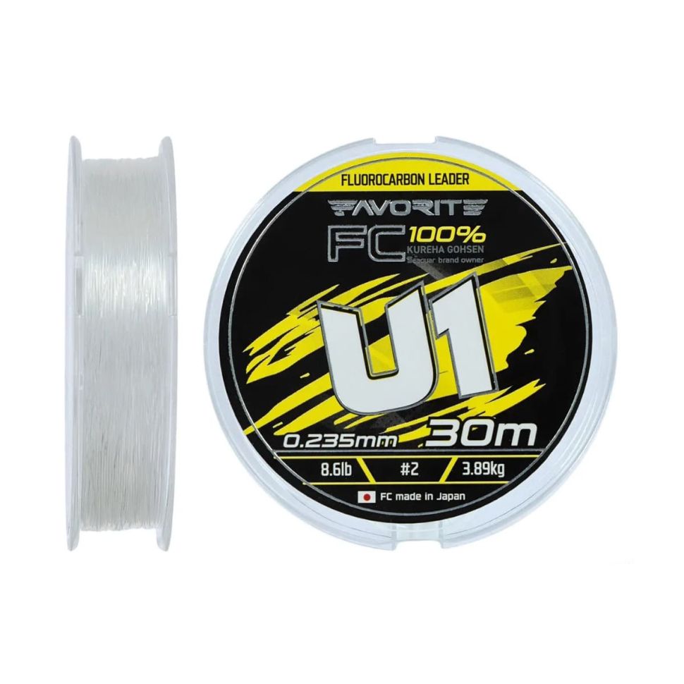 Леска флюорокарбоновая Favorite U1 FC 30m