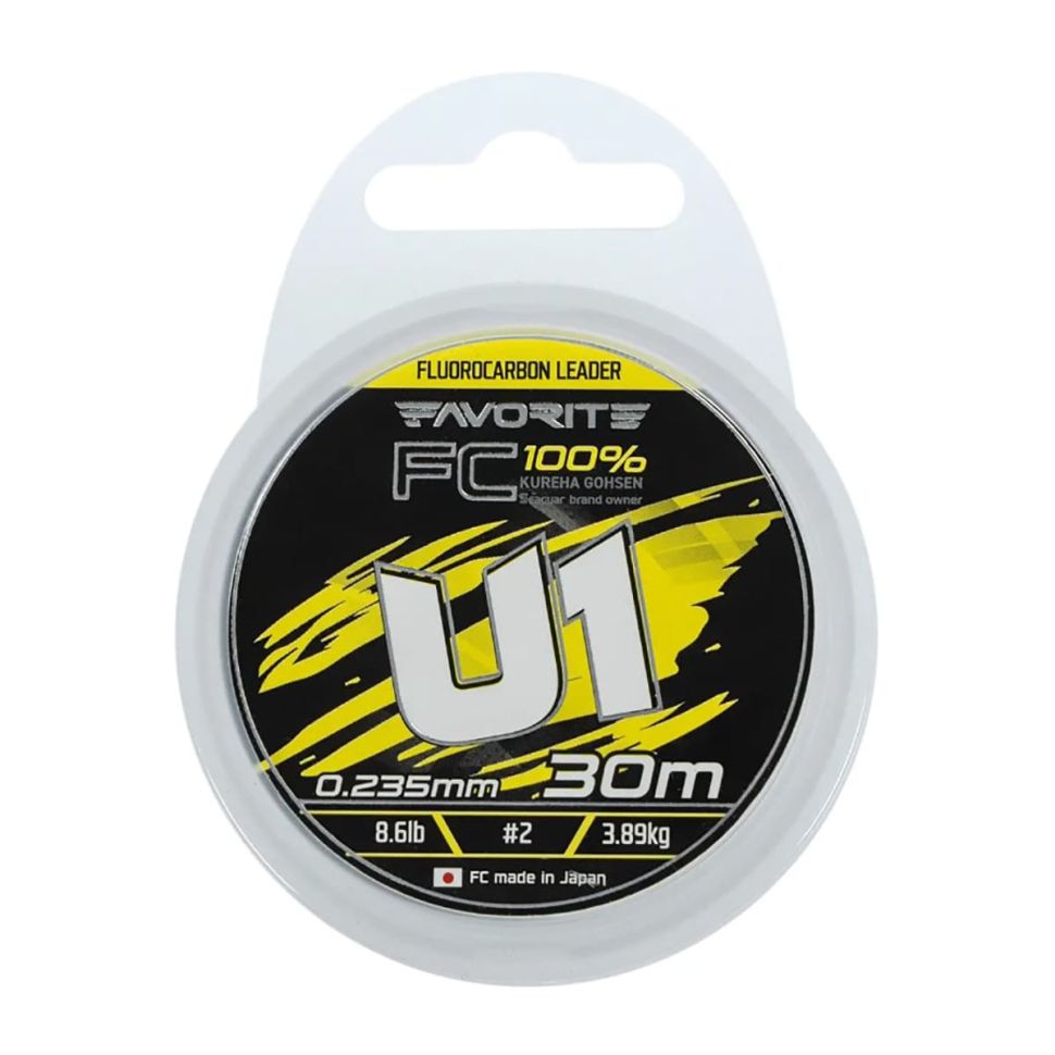 Леска флюорокарбоновая Favorite U1 FC 30m
