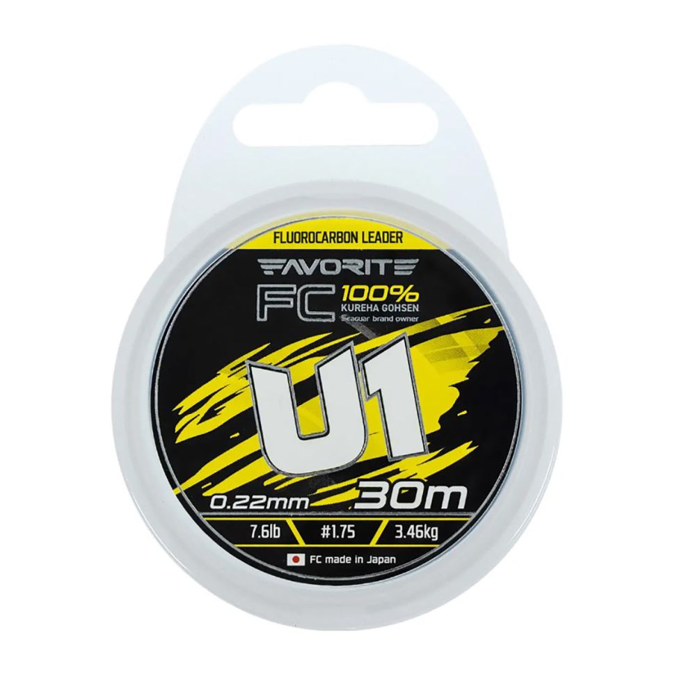 Леска флюорокарбоновая Favorite U1 FC 30m