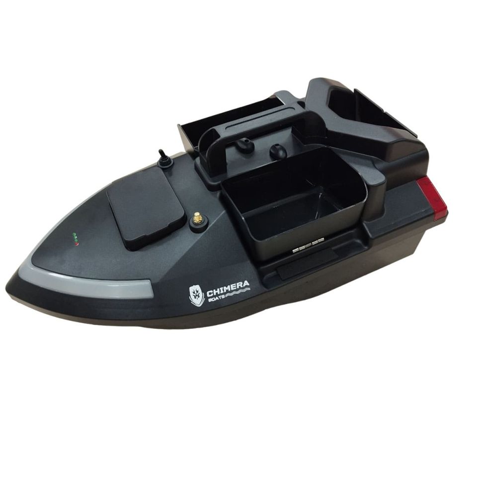 Кораблик закормочный Chimera Boats FlyTec V020 2кг загрузка, радиус 500м, 12000 Mah, GPS+сумка