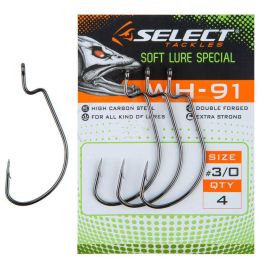 Крючки Select офсетные WH-91