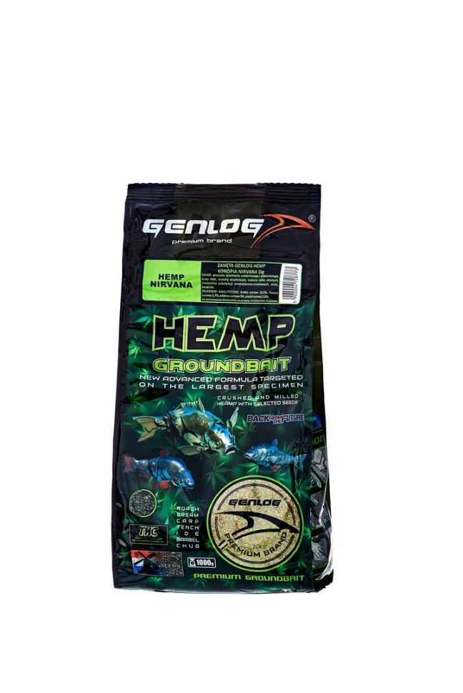 Прикормка Genlog Hemp (конопля)