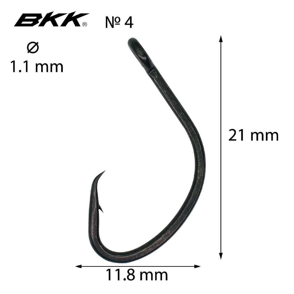 Крючки для живца BKK Mutsu Circle Medium-SS