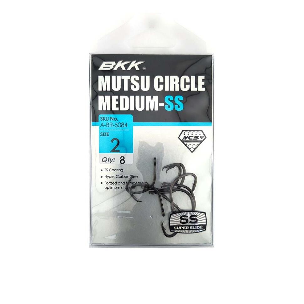 Крючки для живца BKK Mutsu Circle Medium-SS