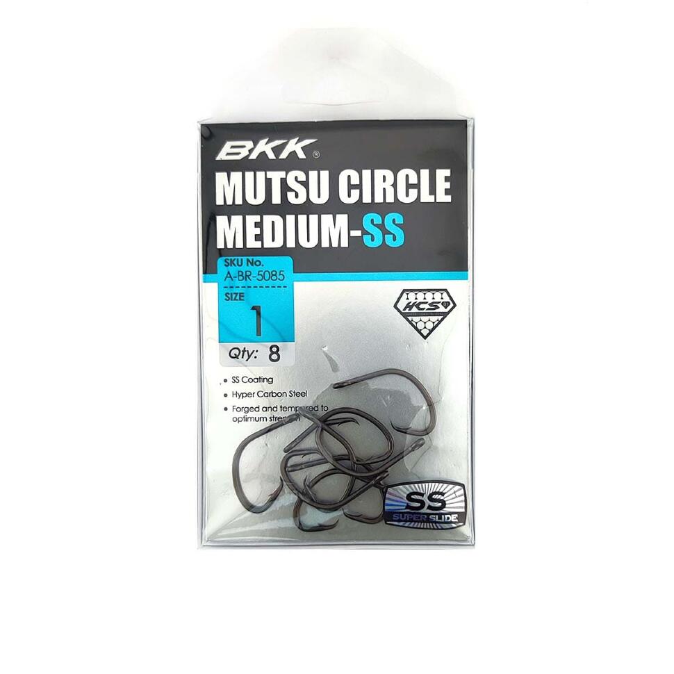 Крючки для живца BKK Mutsu Circle Medium-SS