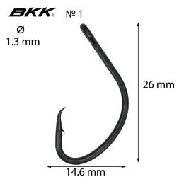 Крючки для живца BKK Mutsu Circle Medium-SS