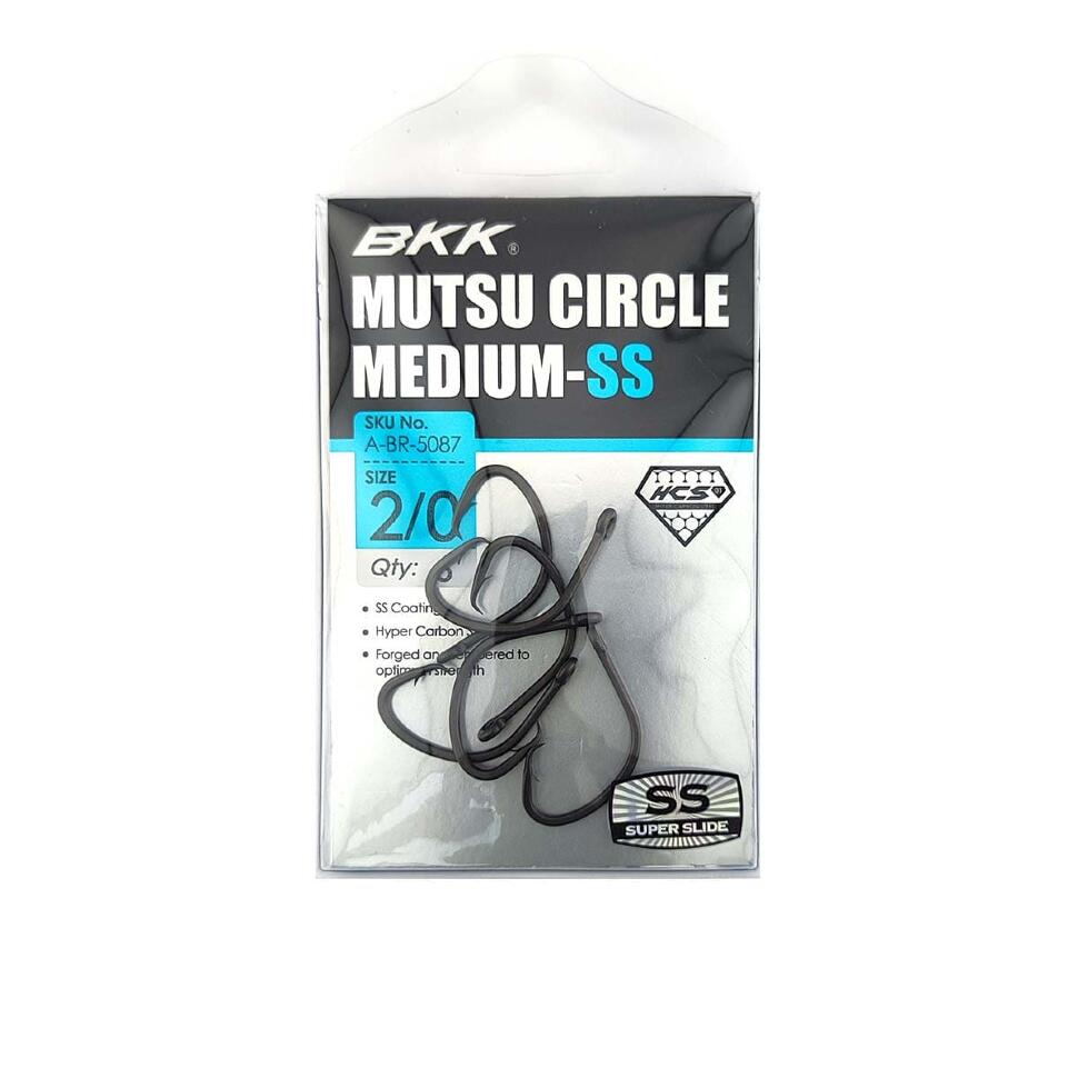 Крючки для живца BKK Mutsu Circle Medium-SS