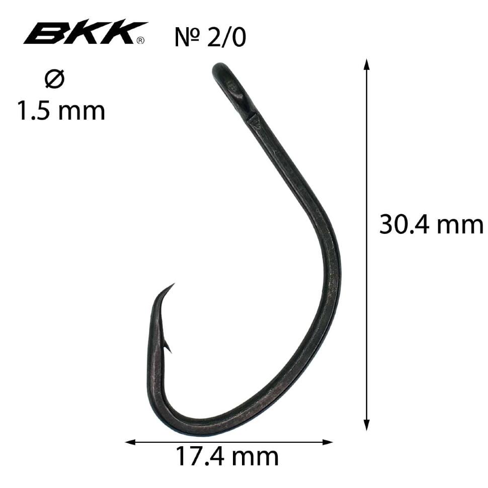 Крючки для живца BKK Mutsu Circle Medium-SS