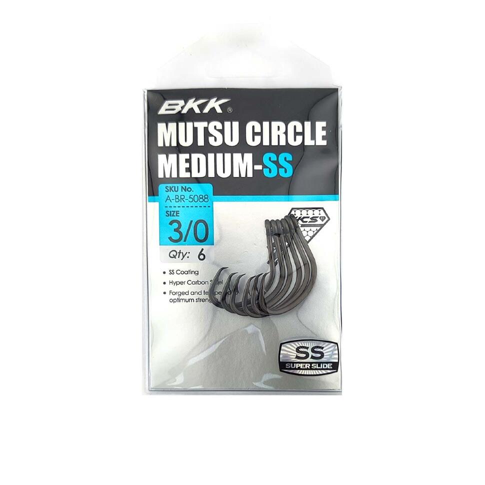 Крючки для живца BKK Mutsu Circle Medium-SS