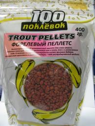 Пеллетс прикормочный для форели 100 Поклёвок Trout pellets