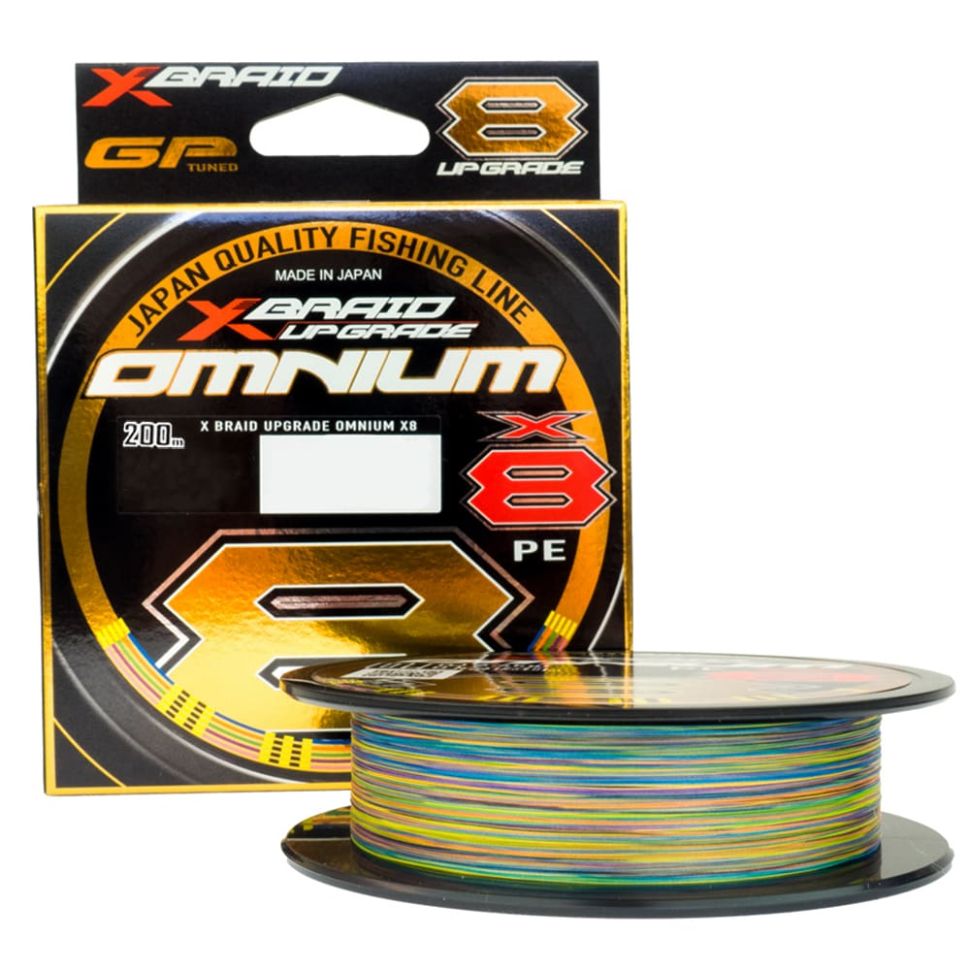 Купить Плетенка X-Braid Upgrade Omnium X8 200M в Алматы в рыболовном ...