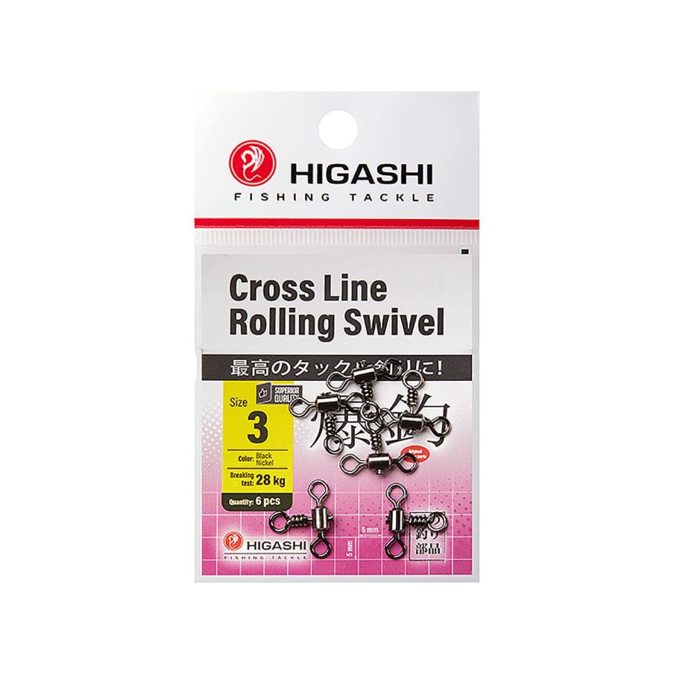 Вертлюг Higashi Cross Line Rolling Swivel