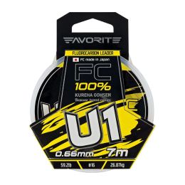 Леска флюорокарбоновая Favorite U1 FC 7m