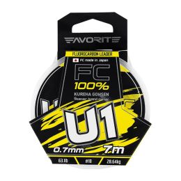 Леска флюорокарбоновая Favorite U1 FC 7m