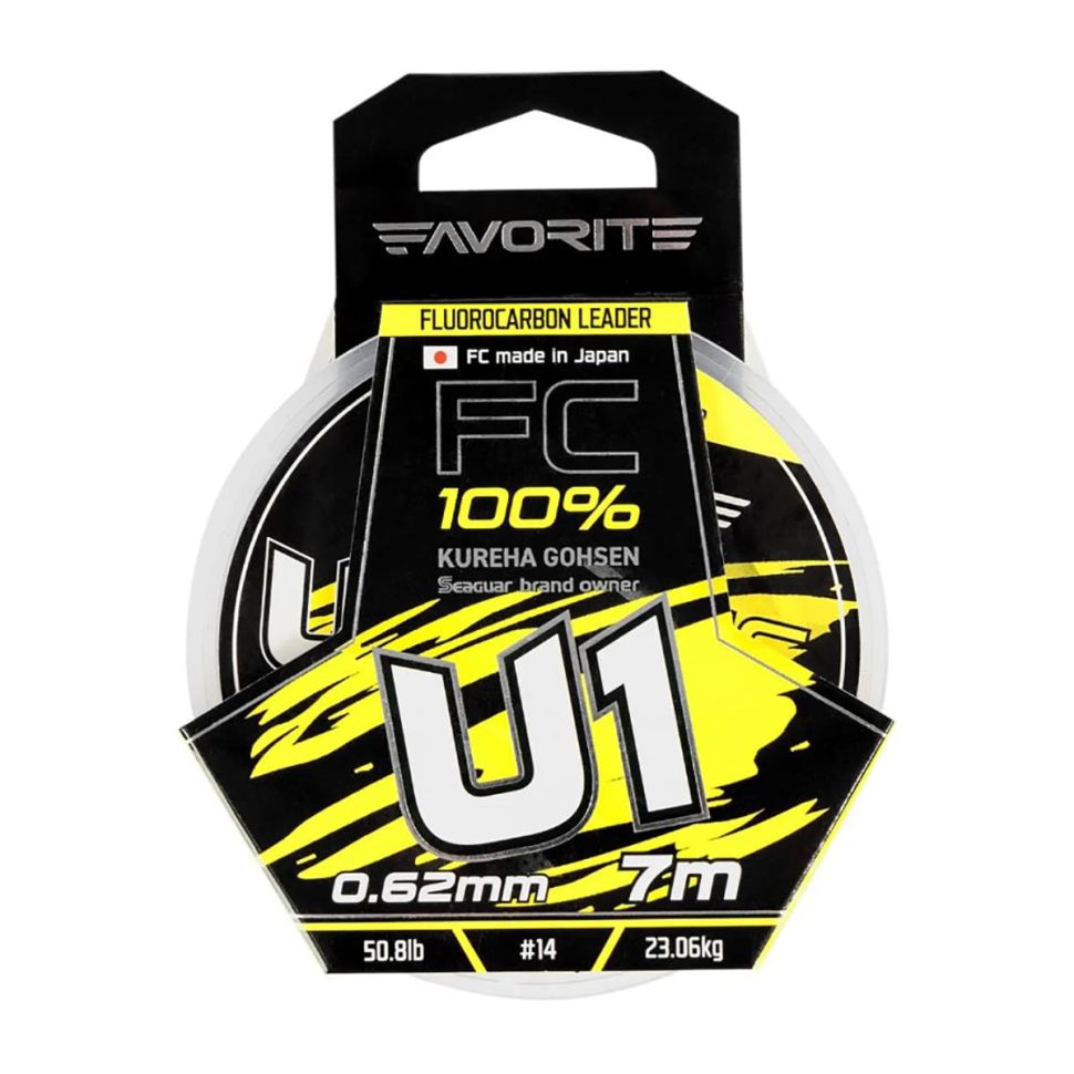 Леска флюорокарбоновая Favorite U1 FC 7m
