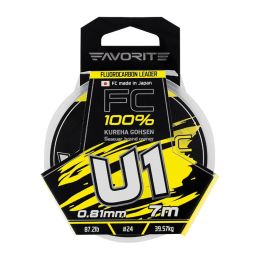 Леска флюорокарбоновая Favorite U1 FC 7m