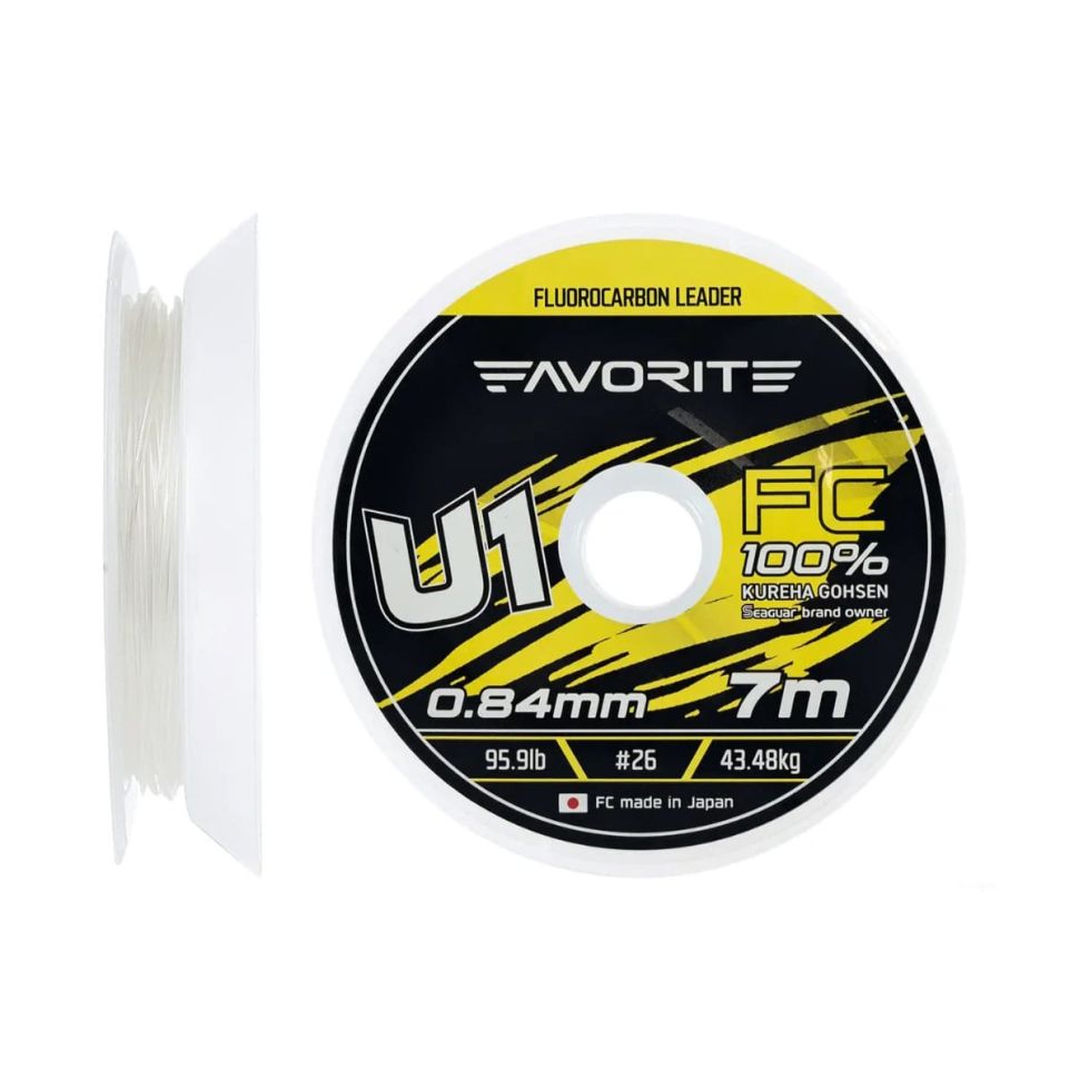 Леска флюорокарбоновая Favorite U1 FC 7m