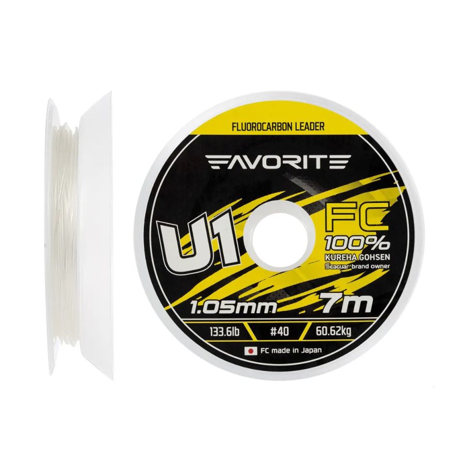 Леска флюорокарбоновая Favorite U1 FC 7m
