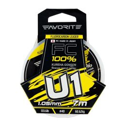 Леска флюорокарбоновая Favorite U1 FC 7m