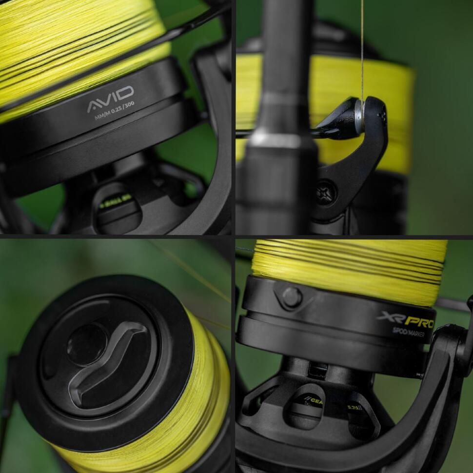 Катушка Avid Carp XR PRO Spod Marker Reel 8000, 5.7:1, 4+1BB