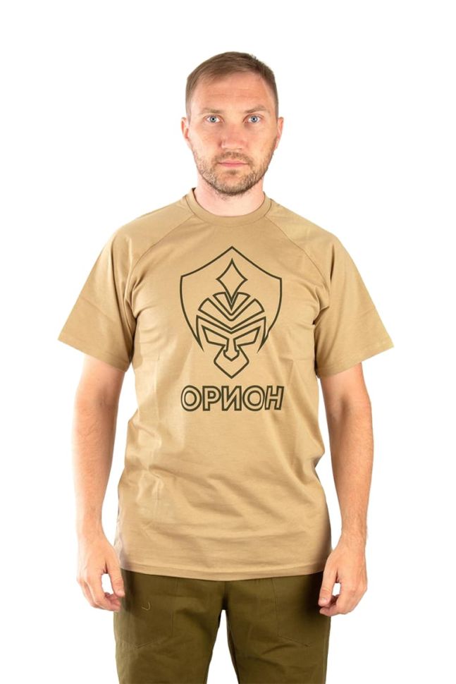 Футболка Орион Logo T-Shirt (хлопок, бежевый)