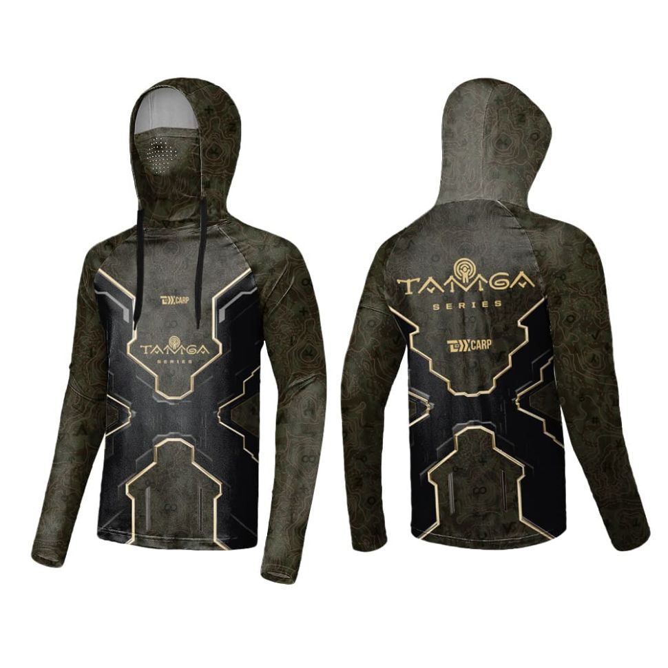 Джерси солнцезащитный с капюшоном и баффом Texx Carp Tamga Series
