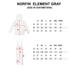 Костюм зимний Norfin Element Gray
