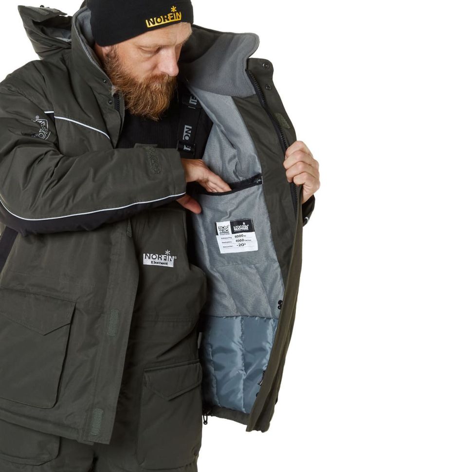 Костюм зимний Norfin Element Gray