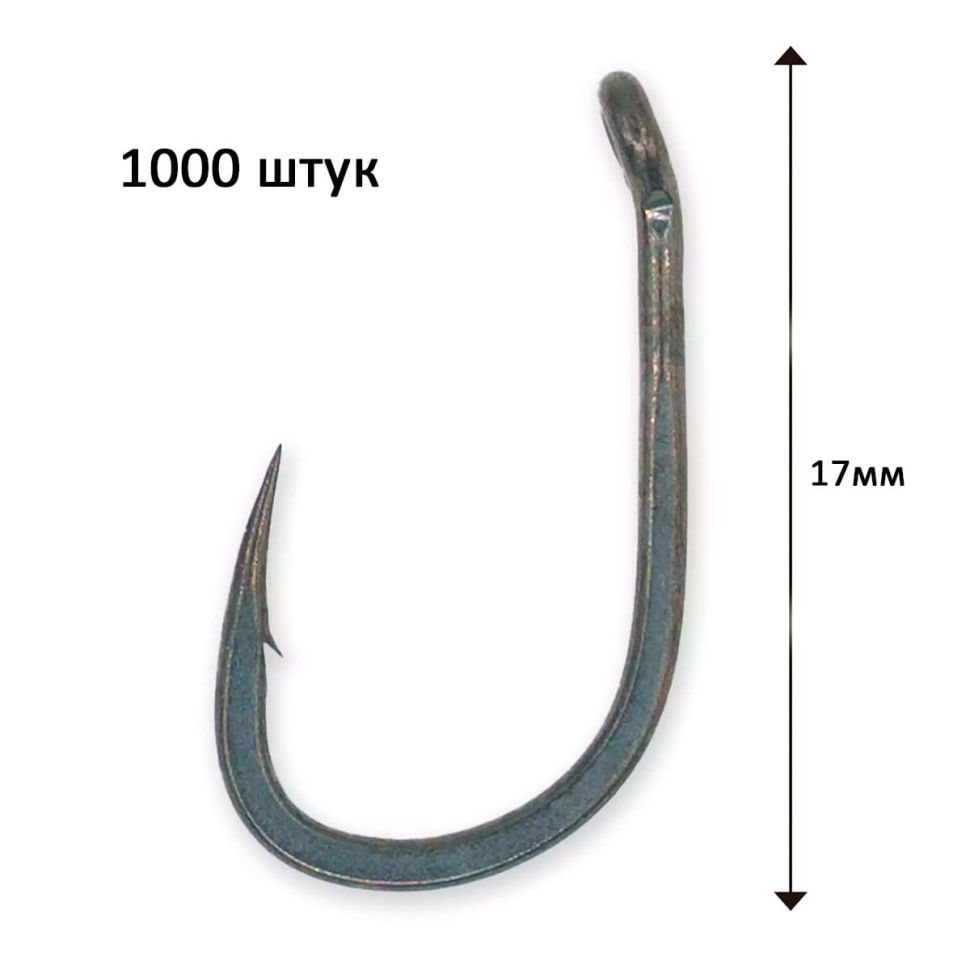 Крючки карповые Hayabusa Z-4 NRB в тех упаковке 1000шт